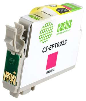 Струйный картридж CACTUS CS-EPT0923 пурпурный для Epson Stylus C91/CX4300/T26/T27/TX106/TX109/TX117/TX119
