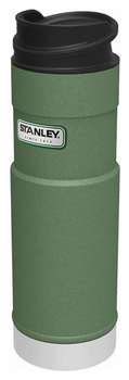Термос STANLEY Термокружка  Classic Mug 1-Hand  0.47л. темно-зеленый
