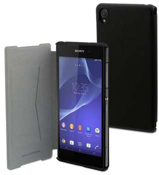 Аксессуар для смартфона MUVIT Чехол Чехол for Xperia UltraSlim Folio для Sony Xperia Z2, черный SESLI0093