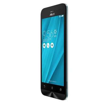 Смартфон ASUS Zenfone Go ZB450KL 8Gb серебристый/синий моноблок 3G 4G 2Sim 4.5" 480x854 Android 6.0 8Mpix 802.11bgn BT GPS GSM900/1800 GSM1900 TouchSc MP3 FM A-GPS microSD max128Gb