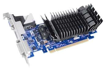 Видеокарта ASUS VGA  SILENT NVIDIA GeForce 210, 1Gb GDDR364-bit, PCI-Ex16 2.0, 1xDVI, 1xD-SUB, 1xHDMI, ATXLP, Retail 210-SL-1GD3-BRK