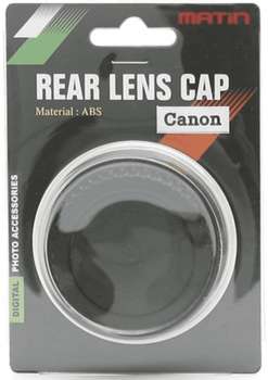 Аксессуары для фото и видео Matin Крышка объектива задняя REAR CAP   CANON AF M-6031