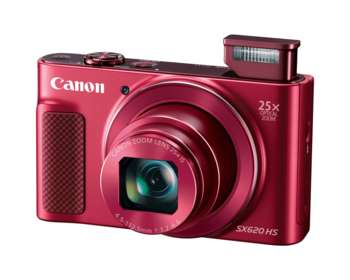 Фотокамера Canon PowerShot SX620 HS красный, 20Mpx CMOS, zoom 80x, оптическая стаб., 1920x1080, экран 3.0'', Wi-fi и NFC, GPS через смартфон, Li-ion 1073C002