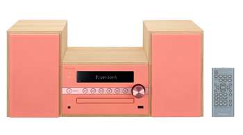 Музыкальный центр Pioneer Микросистема X-CM56-R красный 30Вт/CD/CDRW/FM/USB/BT