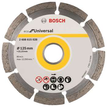 Круг, диск, фреза BOSCH Алмазный диск универсальный ECO Universal