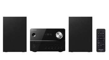 Музыкальный центр Pioneer X-EM16-B черный 10Вт/CD/CDRW/FM/USB
