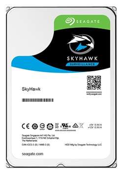 Жесткий диск HDD Seagate HDD SATA 2Tb SkyHawk Surveillance HDD 64Mb ST2000VX008
