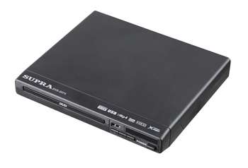 Проигрыватель DVD SUPRA Плеер DVD  DVS-207X черный