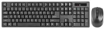 Комплект (клавиатура+мышь) DEFENDER C-915 RU,черный,полноразмерный 45915