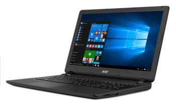 Ноутбук Acer Aspire ES1-523-4746 15.6'' HD nonGLARE/AMD A4-7210 1.80GHz Quad/2GB/500GB/RD R3/noDVD/WiFi/BT4.0/0.3MP/SD/3cell/2.40kg/W10/1Y/BLACK NX.GKYER.009