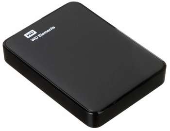 Внешний накопитель WD USB 3.0 2Tb BU6Y0020BBK-WESN Elements Portable 2.5" черный