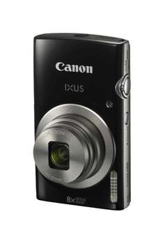 Фотокамера Canon IXUS 185, черный 20Mpix Zoom8x 2.7" 720p SD 1803C001