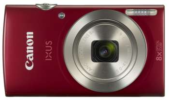 Фотокамера Canon IXUS 185 красный, 20Mpx CCD, zoom 8x, электронная стаб., 1280x720/25p, экран 2.7'', Li-ion 1809C001 (1809C001)