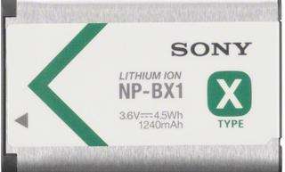 Аксессуары для фото и видео Sony Батарея NP-BX1 1240мАч 3.6В