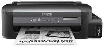 Струйный принтер Epson M105 A4 WiFi USB черный УЦЕНКА