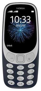 Сотовый телефон Nokia 3310 DS TA-1030 DARKBLUE A00028099