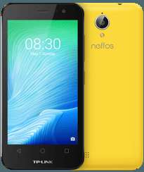Смартфон Neffos Y50 Yellow, 4.5'' 854x480, 1.1GHz, 4 Core, 1GB RAM, 8GB, up to 32GB flash, 5Mpix/2Mpix, 2 Sim, 2G, 3G, LTE, BT, Wi-Fi, GPS, Glonass, 2020mAh, Android 6.0, 127.9g, 133.8x67x10 TP803A31RU