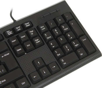 Комплект (клавиатура+мышь) Oklick 621M IRU клав:черный мышь:черный USB