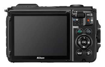 Фотокамера NIKON CoolPix W300 желтый 16Mpix Zoom5x 3" 4K 99Mb SDXC/SD/SDHC CMOS 1x2.3 50minF 30fr/s HDMI/KPr/DPr/WPr/FPr/WiFi/GPS/EN-EL12