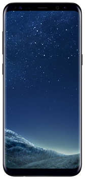 Смартфон Samsung Galaxy S8+ SM-G955F 128Gb черный моноблок 3G 4G 2Sim 6.2" 1440x2960 Android 7.0 12Mpix 802.11abgnac BT GPS GSM900/1800 GSM1900 Ptotect MP3