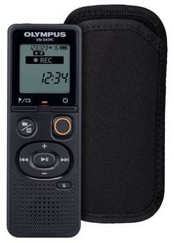 Диктофон Olympus Цифровой VN-541PC + CS131 soft case 4Gb черный