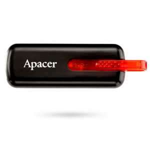Flash-носитель APACER Флеш-накопитель USB2.0 Flash Drive AH326 32GB Black RP AP32GAH326B-1