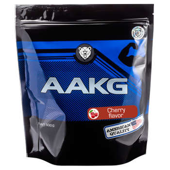 Спортивное питание RPS Nutrition AAKG. Пакет 500 гр. Вкус: вишня.
