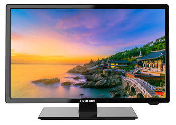 Телевизор HYUNDAI LED 19" H-LED19R401BS2 черный/HD READY/60Hz/DVB-T/DVB-T2/DVB-C/DVB-S/DVB-S2/USB