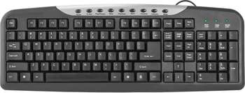 Клавиатура DEFENDER USB #1 HM-830 RU BLACK 45830