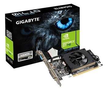 Видеокарта Gigabyte PCIE16 GT710 1GB GDDR3 GV-N710D3-1GL