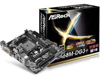 Материнская плата ASRock AMD A68H SFM2+ MATX FM2A68M-DG3+