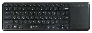 Клавиатура 830ST черный USB беспроводная slim Multimedia Touch