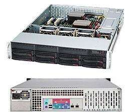 Корпус для сервера 2U 560W EATX CSE-825TQ-563LPB