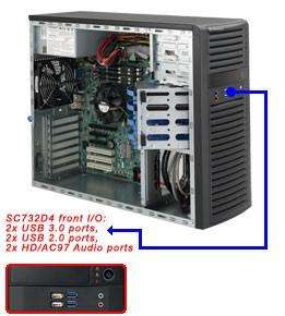 Корпус для сервера SuperMicro CSE-732D4-865B