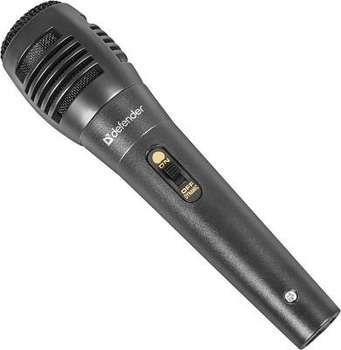 Микрофон DEFENDER KARAOKE MIC-129 BLACK 64129