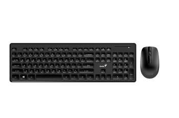 Комплект (клавиатура+мышь) Genius SlimStar 8006 Wireless Desktop Combo Black USB