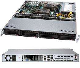 Сервер SuperMicro 1U SATA SYS-6019P-MT