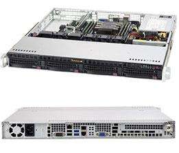 SuperMicro Серверная платформа 1U SATA SYS-5019P-M SUPERMICRO