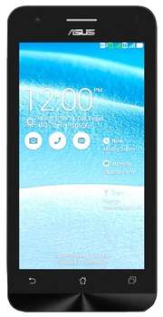 Смартфон ASUS Zenfone C ZC451CG 8Gb черный 3G 2Sim 4.5" 480x854 Android 4.4 5Mpix WiFi BT УЦЕНКА
