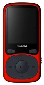 MP3-плеер Digma Flash B3 8Gb красный/1.8"/FM/microSD