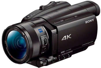 Видеокамера Sony FDR-AX700 черный 12x IS opt 3.5" Touch LCD 4K XQD+Memory Stick PRO Duo Flash/WiFi FDRAX700B.CEE
