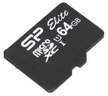 Карта памяти Silicon Power microSDXC 64Gb Class10 SP064GBSTXBU1V10 w/o adapter