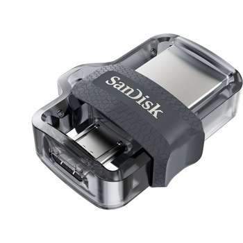 Flash-носитель SanDisk Ultra Dual Drive m3.0 128GB SDDD3-128G-G46