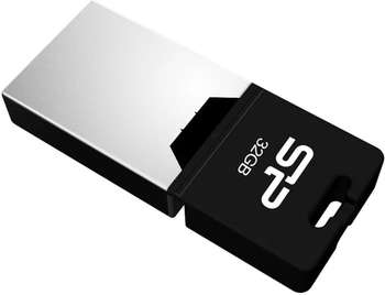 Flash-носитель Silicon Power Флеш Диск 32Gb Mobile X20 SP032GBUF2X20V1K USB2.0 серебристый