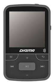 MP3-плеер Digma Hi-Fi Flash Z4 BT 16Gb черный/1.5"/FM/microSD/clip
