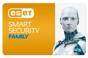 Антивирус ESET ПО NOD32 Smart Security Family 3 devices 1 year Renewal Card