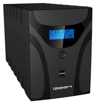 Источник бесперебойного питания Ippon Smart Power Pro II 1600 960Вт 1600ВА черный 1005588