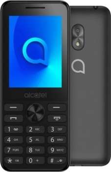 Сотовый телефон ALCATEL 2003D OneTouch темно-серый моноблок 2Sim 2.4" 2003D-2AALRU1