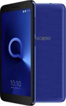 Смартфон ALCATEL 5033D 1 8Gb 1Gb синий моноблок 3G 4G 2Sim 5" 480x960 Android 8.0 5Mpix 802.11bgn BT GPS GSM900/1800 GSM1900 MP3 FM A-GPS microSDHC max32Gb