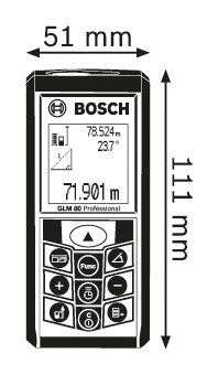 Измерительная техника BOSCH GLM 80 (0601072300)
